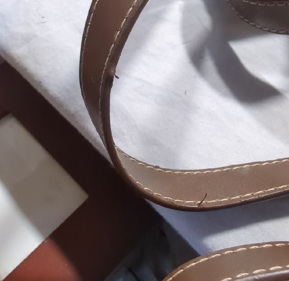 Blue and Brown Weave Shoulder Bag By Liz Claiborne - Picture 11 of 15